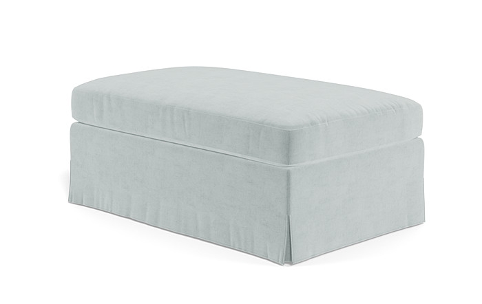 Sloan Slipcovered Ottoman - Image 3