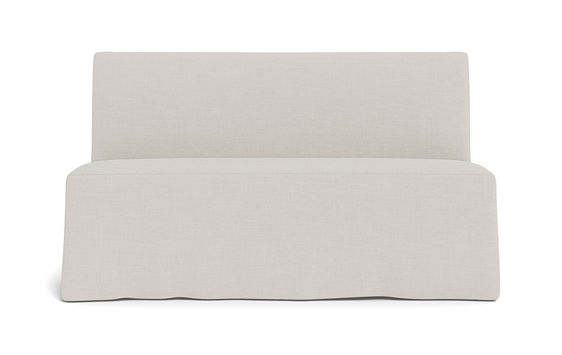 Dorian Slipcovered Dining Bench - Image 0