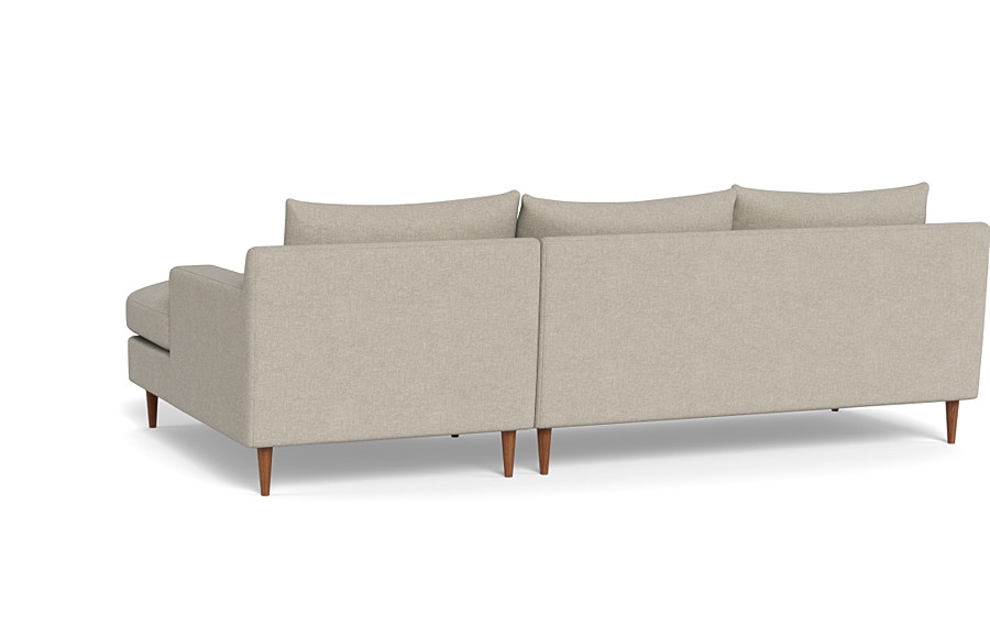 Sloan  Chaise Sectional, Down alternative fill - Image 4