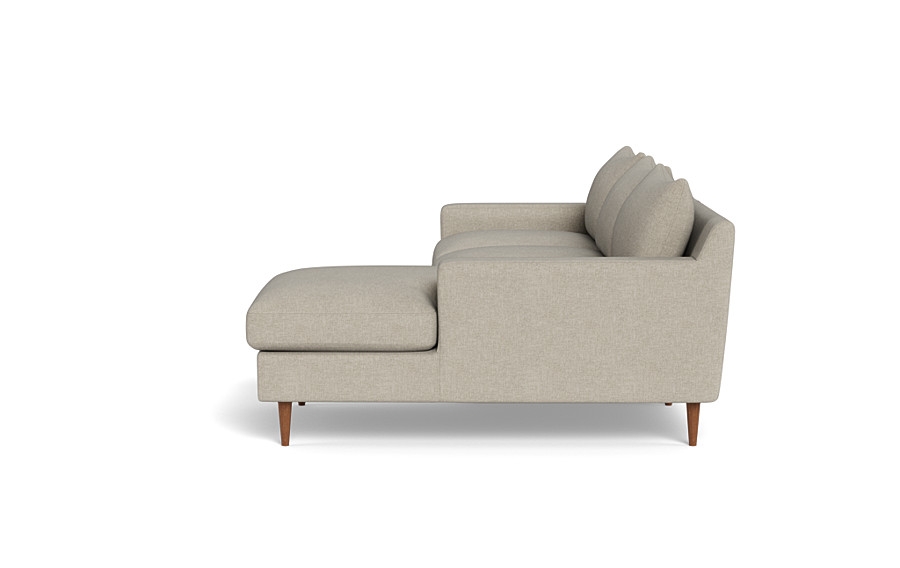 Sloan  Chaise Sectional, Down alternative fill - Image 2