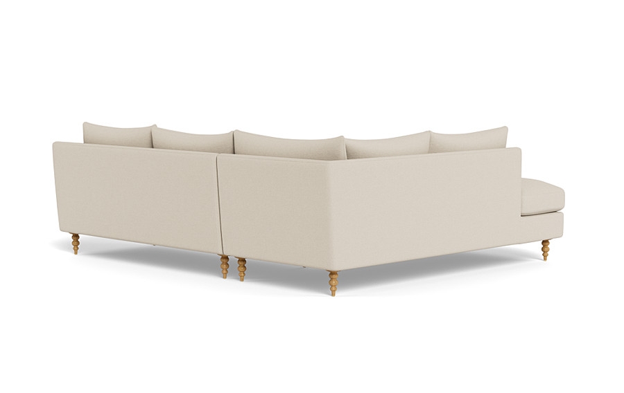 Sloan 3-Seat  Bumper Sectional - Image 4