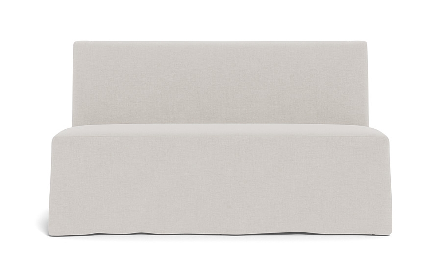 Dorian Slipcovered Dining Bench - Image 0