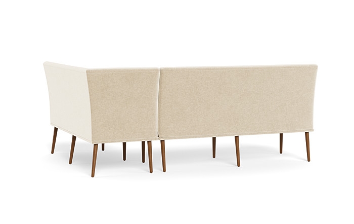 Dorian Upholstered Right Banquette with Tufting Option - Image 2