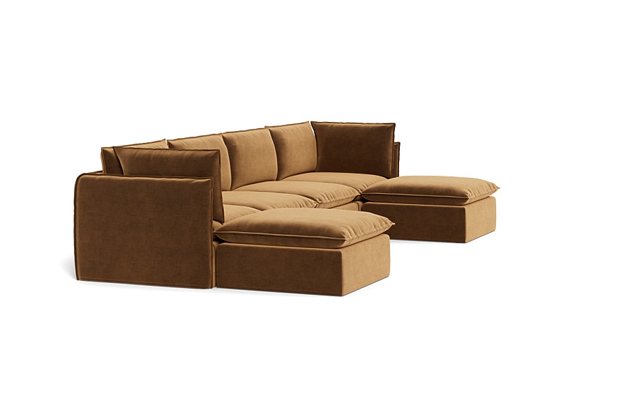 Josie Slipcovered Modular U-Shaped Sectional - Image 3