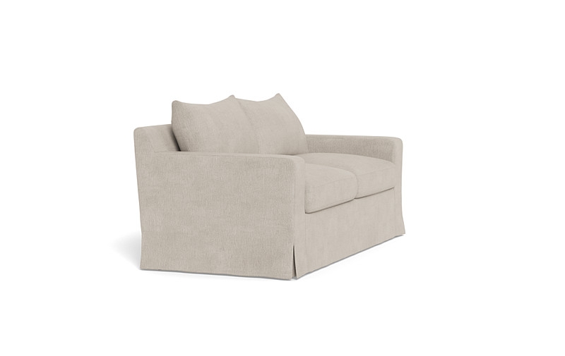 Sloan Slipcovered Loveseat - Image 1