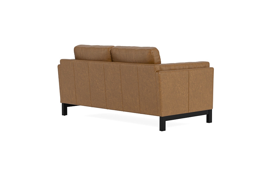 Gaby Leather Loveseat - Image 3