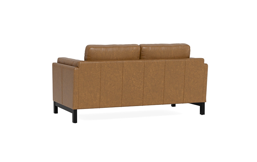 Gaby Leather Loveseat - Image 4