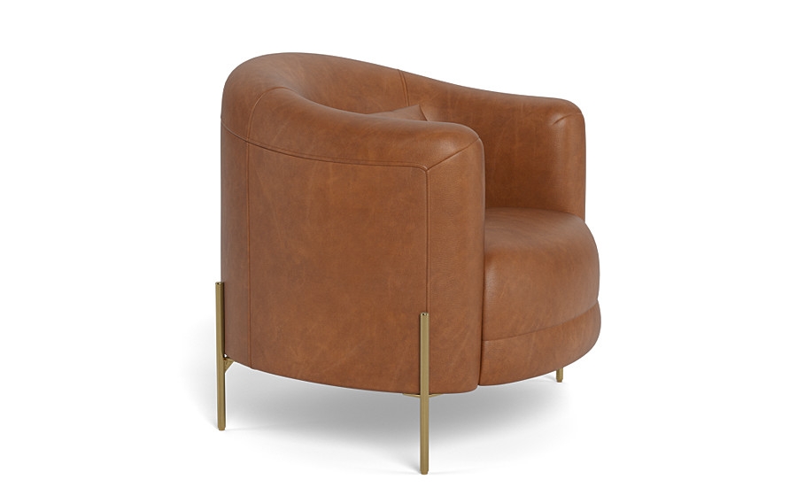 Fiona Leather Accent Chair - Image 4