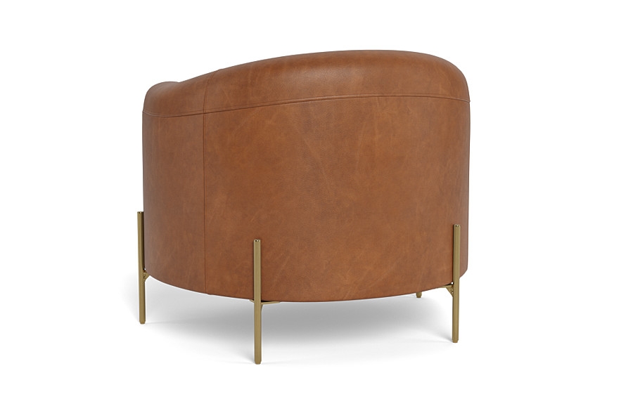 Fiona Leather Accent Chair - Image 2