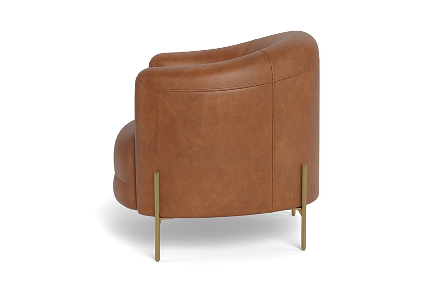 Fiona Leather Accent Chair - Image 3