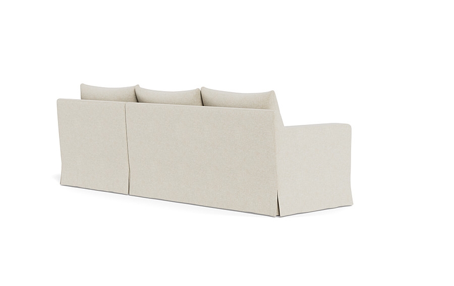 Sloan Slipcovered  Chaise Sectional - Image 3