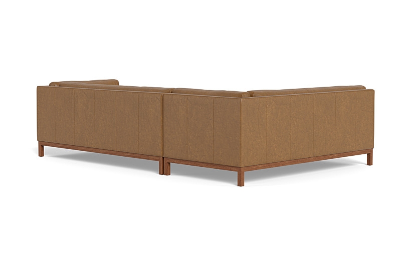 Jasper Leather  Chaise Sectional - Image 4