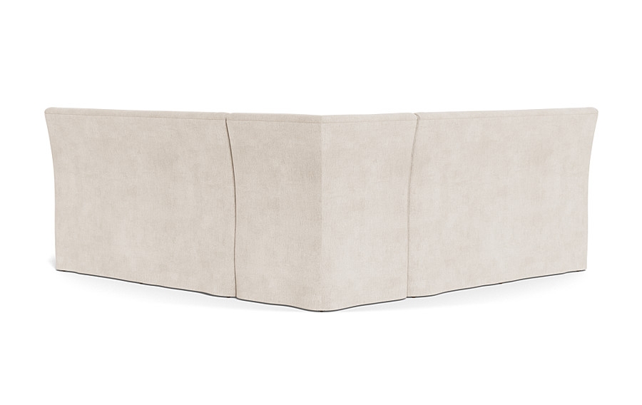 Dorian Slipcovered Corner Banquette - Image 4