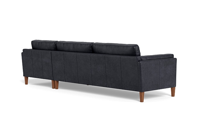 Gaby Leather 3-Seat  Chaise Sectional - Image 2
