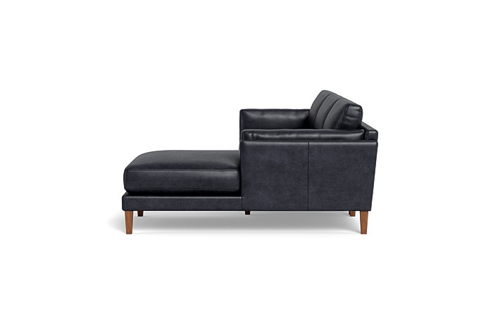 Gaby Leather 3-Seat  Chaise Sectional - Image 3