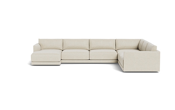 Lukas 4-Piece 5-Seat Corner Chaise Sectional Left - Image 0