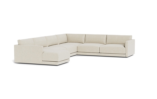 Lukas 4-Piece 5-Seat Corner Chaise Sectional Left - Image 3