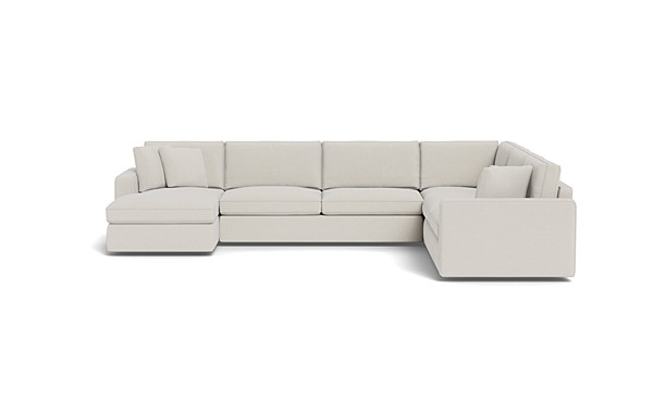 James 4-Piece 5-Seat Corner Chaise Sectional Left - Image 0