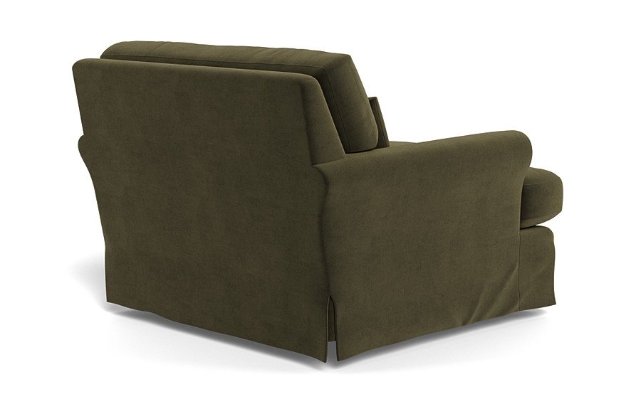 Maxwell Slipcovered Swivel Chair by Apartment Therapy - Image 1