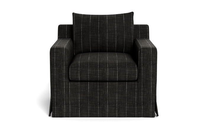 Sloan Slipcovered Swivel Glider Accent Chair - Image 0