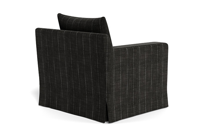 Sloan Slipcovered Swivel Glider Accent Chair - Image 1