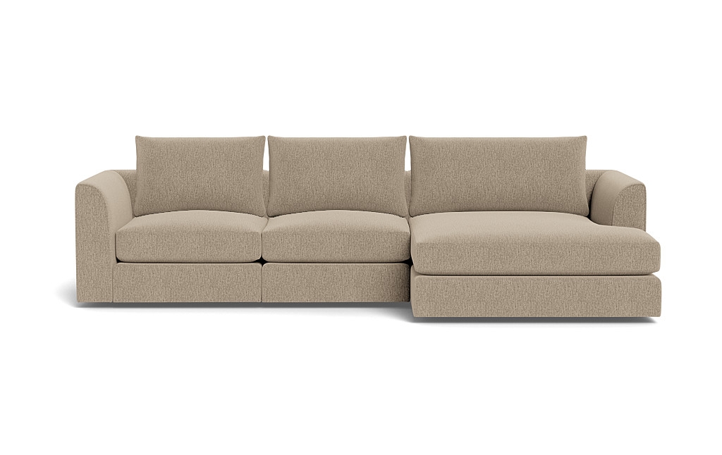 Beckham Modular 3-Seat  Chaise Sectional - Image 0