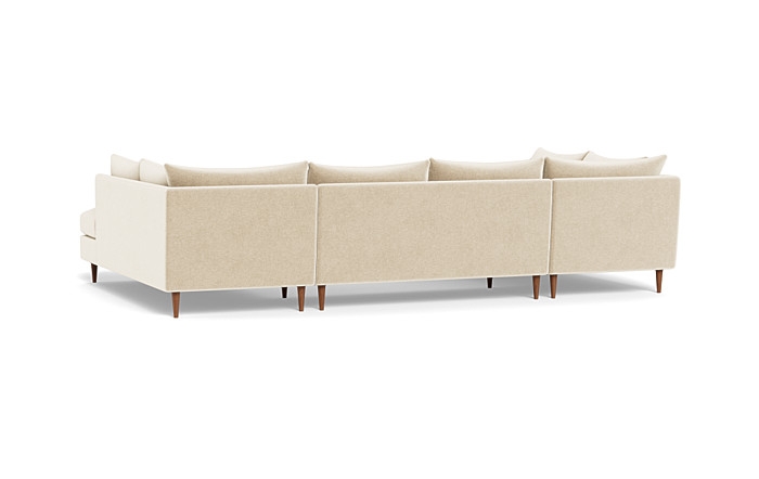 Sloan 3-Piece U-Bumper Sectional - Image 4