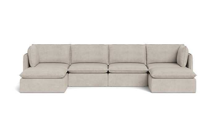 Josie Slipcovered Modular U-Shaped Sectional - Image 0