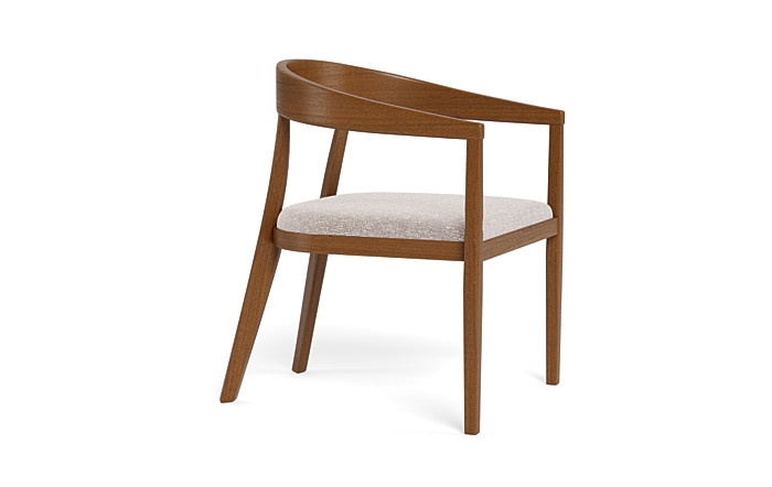 Monroe Wood Framed Upholstered Chair - Image 3