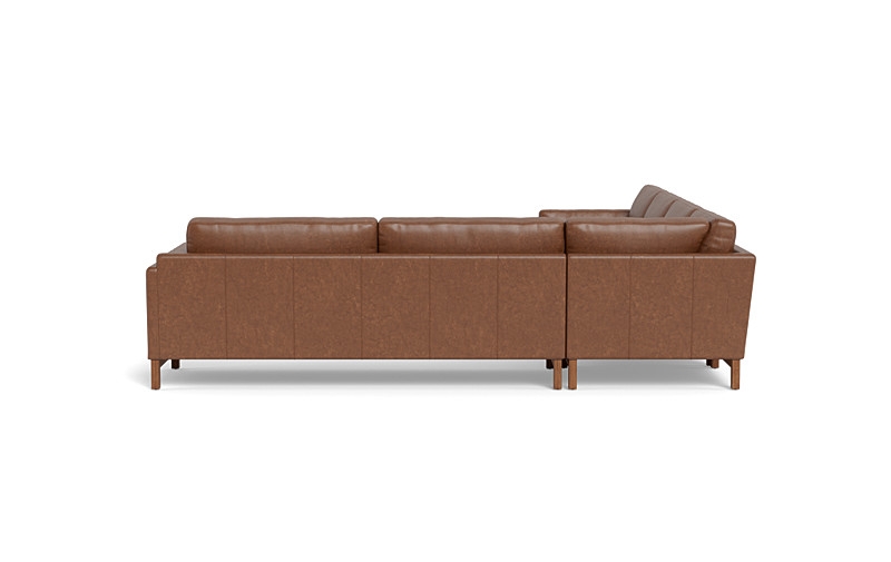 Gaby Leather Corner Sectional with  Chaise - Image 2