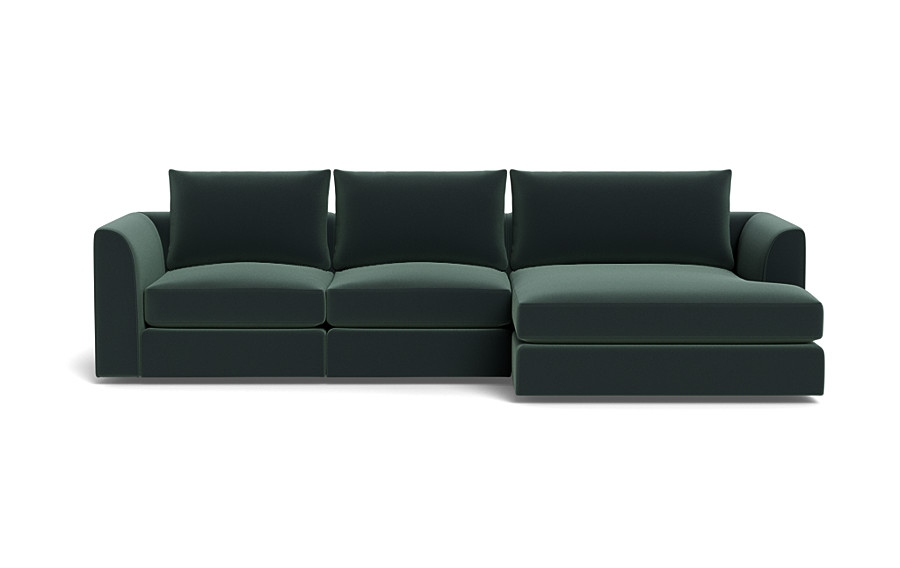 Beckham Modular 3-Seat Right Chaise Sectional - Image 0