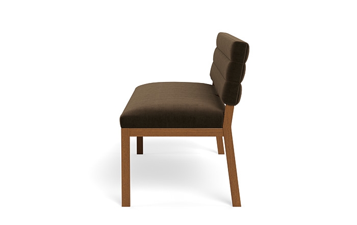 Nora Wood Framed Upholstered Bench - Image 1