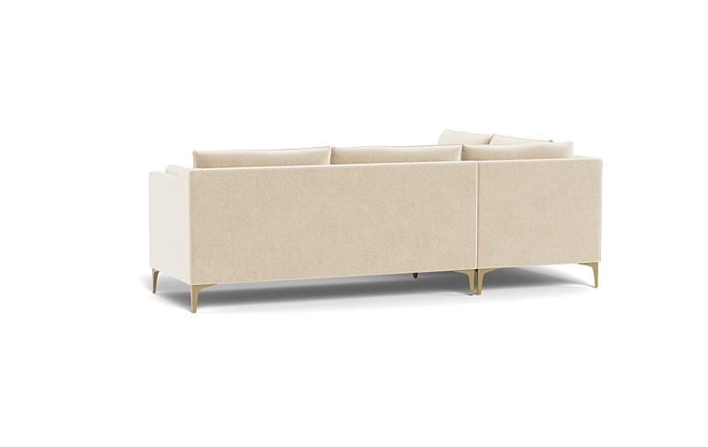 Caitlin 3-Seat  Bumper Sectional by The Everygirl® - Image 4