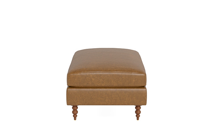 Sloan Leather Storage Ottoman - Image 4