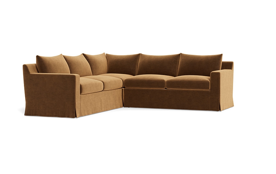 Sloan Slipcovered Corner 4-Seat Sectional Sofa - Image 4