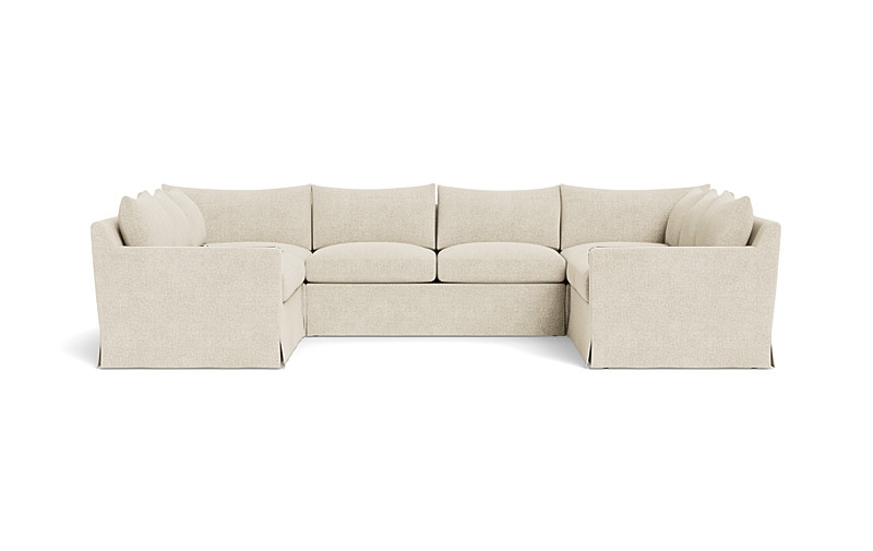 Sloan Slipcovered 5-Piece U-Shaped Corner Sectional - Image 0