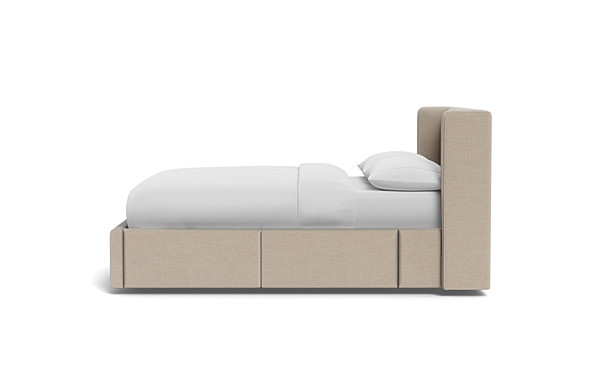 Graham Upholstered Bed with Storage Option - Image 2