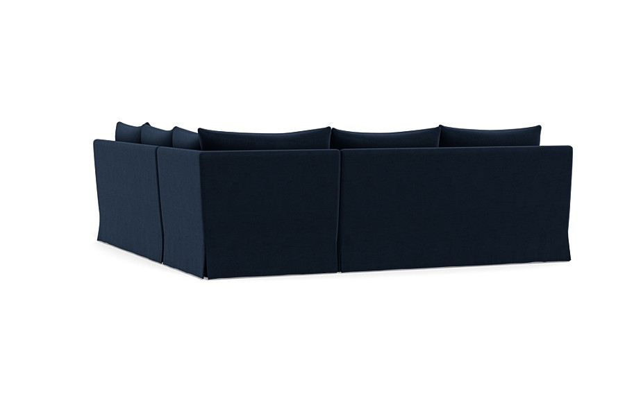 Sloan Slipcovered Corner 4-Seat Sectional Sofa - Image 4