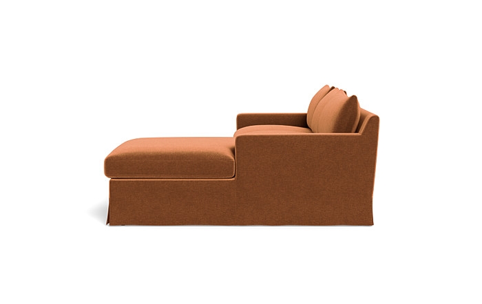 Sloan Slipcovered Right Chaise Sectional - Image 1