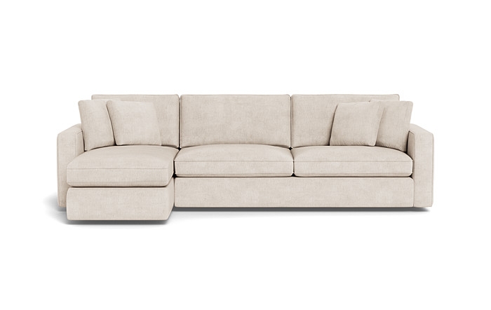 James 3-Seat Left Chaise Sectional with Storage - Image 0