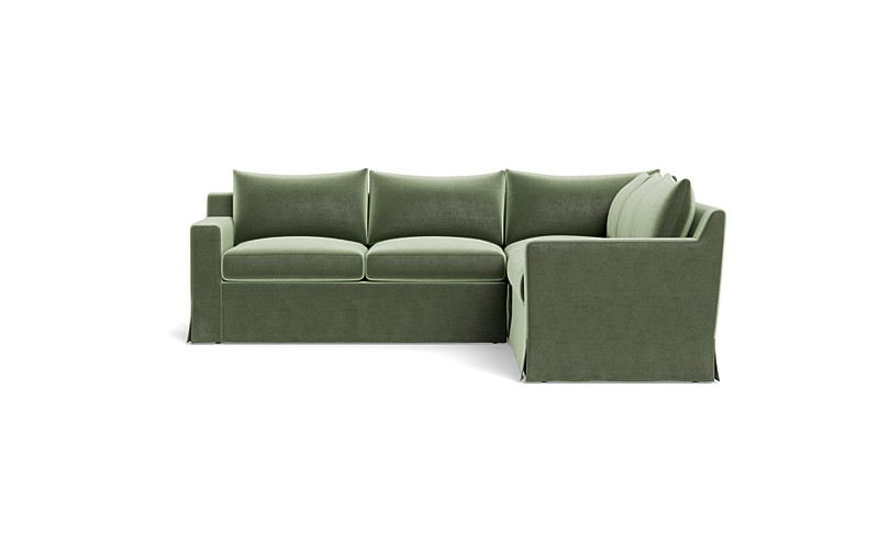 Sloan Slipcovered Corner 4-Seat Sectional Sofa - Image 0