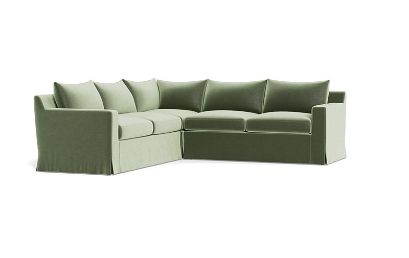 Sloan Slipcovered Corner 4-Seat Sectional Sofa - Image 2