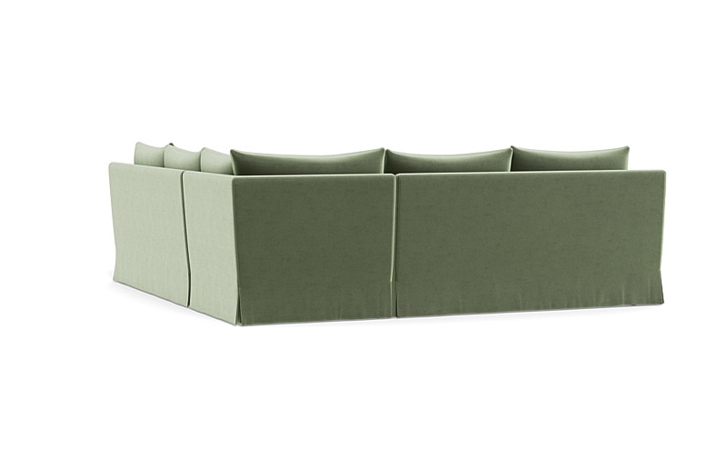 Sloan Slipcovered Corner 4-Seat Sectional Sofa - Image 4