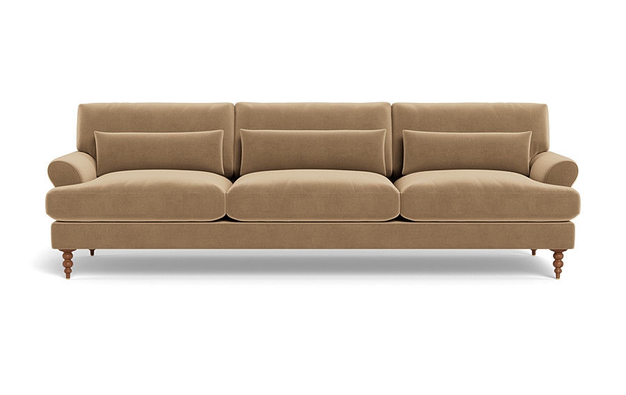 Maxwell Fabric 3-Seat Sofa by Apartment Therapy (94" L x 37" deep with Down Alternative) - Image 0