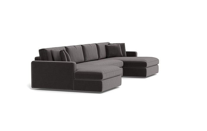 James 3-Piece 4-Seat U Chaise Sectional - Image 3