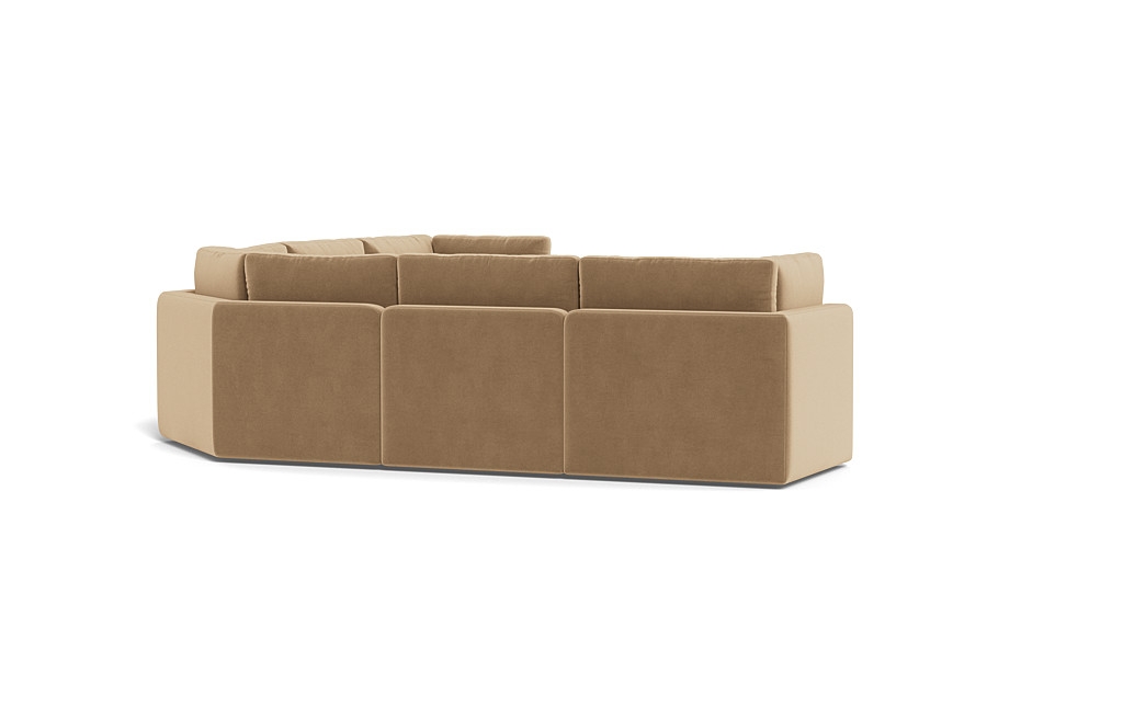 Tatum Modular 5-Seat Wedge Corner Sectional - Image 2