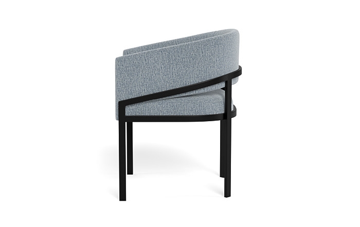 Mina Metal Framed Upholstered Chair - Image 4