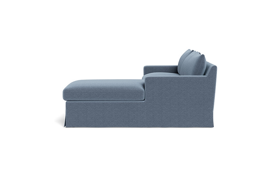 Sloan Slipcovered  Chaise Sectional - Image 1