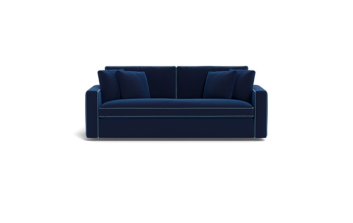 James Sleeper Sofa with Contrast Piping - Image 0