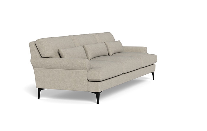 Maxwell Fabric 3-Seat Sofa by Apartment Therapy - Image 2